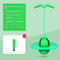 Childrens Bouncing Ball Frog Jump Equipment Long Height Exercise Balance Training For High Jump 9