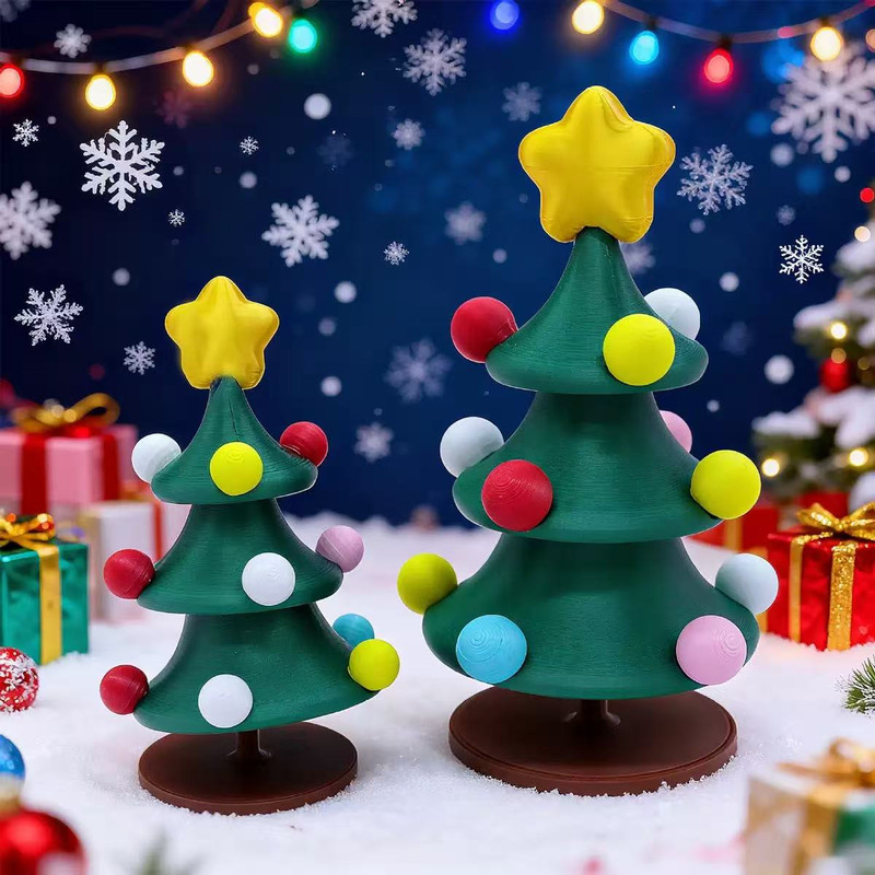 Dancing Rotating Christmas Gift Desktop Christmas Decoration Christmas Tree Toy Ornamen Party Favor 3