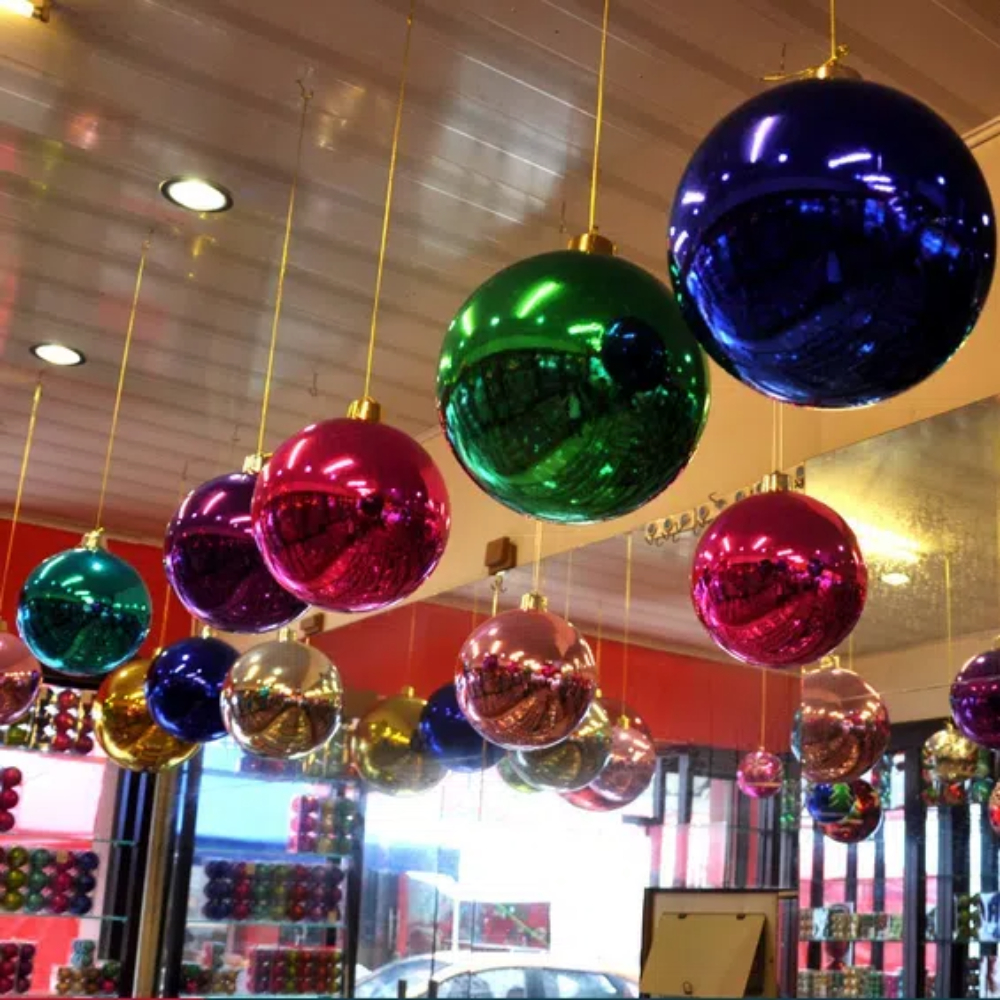 Decorative Ornaments Ideal For Hotels And Shopping Malls, Christmas Colorful Ball Decorations, Christmas Decorations