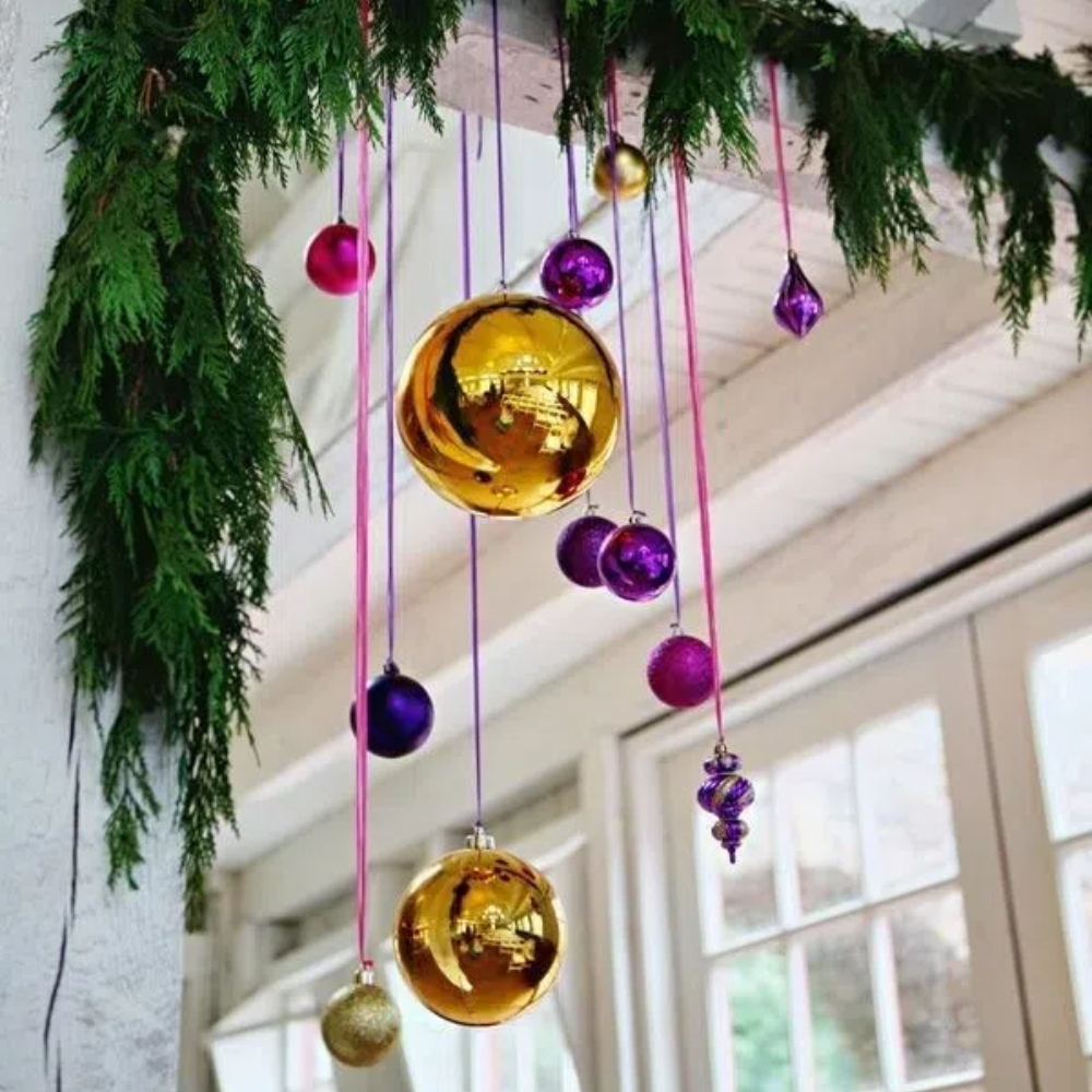 Decorative Ornaments Ideal For Hotels And Shopping Malls, Christmas Colorful Ball Decorations, Christmas Decorations