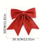 Holiday Dress Props Christmas Decorations DIY Accessories, Christmas Sequined Bow Christmas Tree Ornaments for Crafts