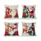 Christmas Ornament Pillow Case Set Merry Christmas Cushion Cover Home Decorations Navidad Gifts New 0