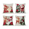 Christmas Ornament Pillow Case Set Merry Christmas Cushion Cover Home Decorations Navidad Gifts New 0