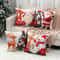 Christmas Ornament Pillow Case Set Merry Christmas Cushion Cover Home Decorations Navidad Gifts New 1