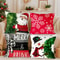 Christmas Ornament Pillow Case Set Merry Christmas Cushion Cover Home Decorations Navidad Gifts New 3