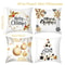 Christmas Ornament Pillow Case Set Merry Christmas Cushion Cover Home Decorations Navidad Gifts New 12