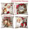 Christmas Ornament Pillow Case Set Merry Christmas Cushion Cover Home Decorations Navidad Gifts New 8