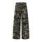 Autumn Winter Low Rise Jeans, Ladies Baggy Drawstring Mop Camouflage Pants Women American High Street