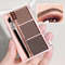 Waterproof Three Color Eyebrow Powder, Sweat Proof Natural Long Lasting, Three Dimensional Eyebrow Shape Palette