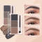 Waterproof Three Color Eyebrow Powder, Sweat Proof Natural Long Lasting, Three Dimensional Eyebrow Shape Palette