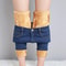 Winter Lady Thermal Plush Jeans High Waist Fleece Pants Snow Warm Stretch Denim Straight Leg Womens 10