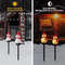 Snowman Christmas Solar Lights, Outdoor Solar Powered Stakes, Holiday Decorations Light for Corridor, Lawn, Garden