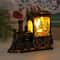 Vintage Portable Train Night Lamp, LED Night Lights, Battery Powered Hanging Lantern for Outdoor, Christmas and Festive