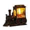 Vintage Portable Train Night Lamp, LED Night Lights, Battery Powered Hanging Lantern for Outdoor, Christmas and Festive