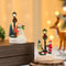 Christmas Country Scene Table Decoration Cute Christmas Statue With Led Lights Cute Interior Christ 2