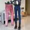 New Women Thermal Stretch Jeans Winter Warm Fleece Lined Denim Pants Slim Fit Stretchy Leggings 6