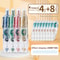Replaceable Refills Transparent Dot Dispensing Double-sided Tape, Handbook Glue for School, Office, and Stationery Use