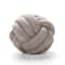 Handmade Knot Pillow Ball Round Throw Pillows Decorative Cushion Aesthetic Home Decor Khaki Cream P 12