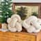 Braided Knot Round Ball Pillow Soft Elastic Hand Knitted Decorative Pillow For Couch 5