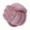 Handmade Knotted Pillow, Inyahome Soft Knot Ball Throw Cushion, Plush Decorative Round Pillow for Kids' Room
