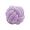 Modern Soft Big Cushion, Handmade Art Decor Knot Ball Throw Pillow for Home Sofa, Cozy Decorative White Christmas Cushio