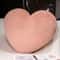 Heartshaped Cushion In Nordic Style Soft Throw Pillow Solid Color Pink White Black Ideal For Sofa O 4