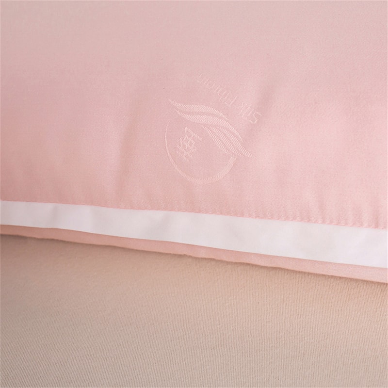 Neck Protection Bed Pillows Pillow King Queen Style Rectangle Silk Inner 3