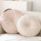 Round Pumpkin Pillow Pink Cushion Living Room Sofa Decorative Wheel Futon