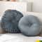 Round Pumpkin Pillow Pink Cushion Living Room Sofa Decorative Wheel Futon