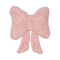 Rabbit Fur Comfortable Car Seat Cushion, Pink Bow Ribbon Couch Pillow