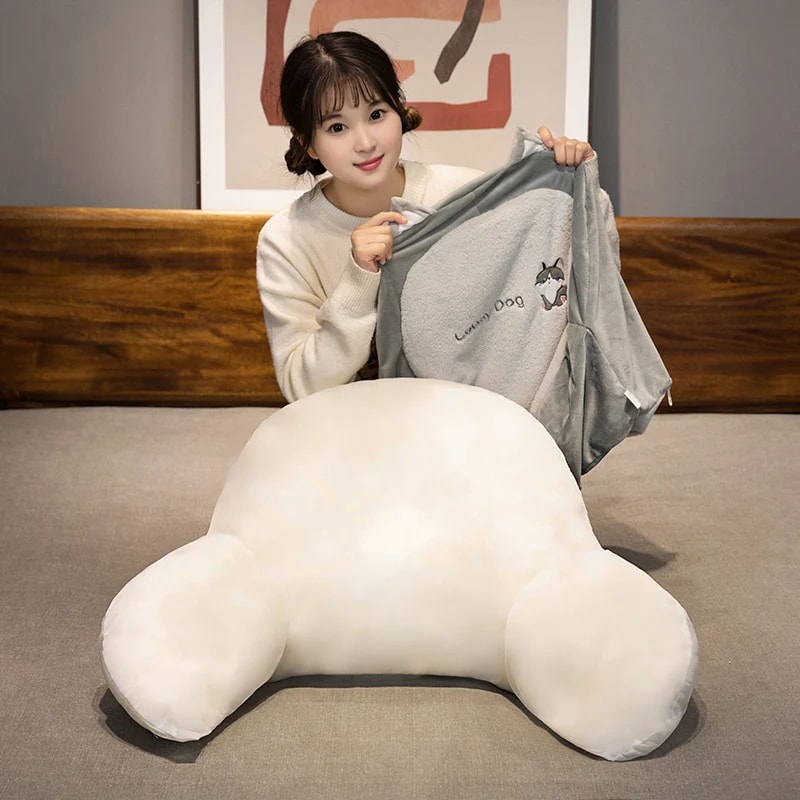 Waist Protection Pillow Bedhead Cushion Large Backrest Pillow 3