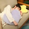Fluffy Purple Pink Yellow Moon Star Heart Sky Pillow Plush Cushion For Sofa Chair Back Support Part 2