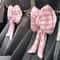 Car Headrest Neck Cushion Pillows Bowknot Pillows Car Seat Neck Rest Pillow Pink Car Accessories Fo 0