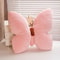 Cute Butterfly Pillow Throwing Pad Short Plush Cushion Pink Toy For Bedroom Sofa Home Textile Cushi 0