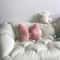 Cute Butterfly Pillow Throwing Pad Short Plush Cushion Pink Toy For Bedroom Sofa Home Textile Cushi 2