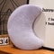 Soft Star Shape Stuffed Pillow New Moon Pattern Heart Plush Pink Color PP Cotton Valentine Day Gift 9