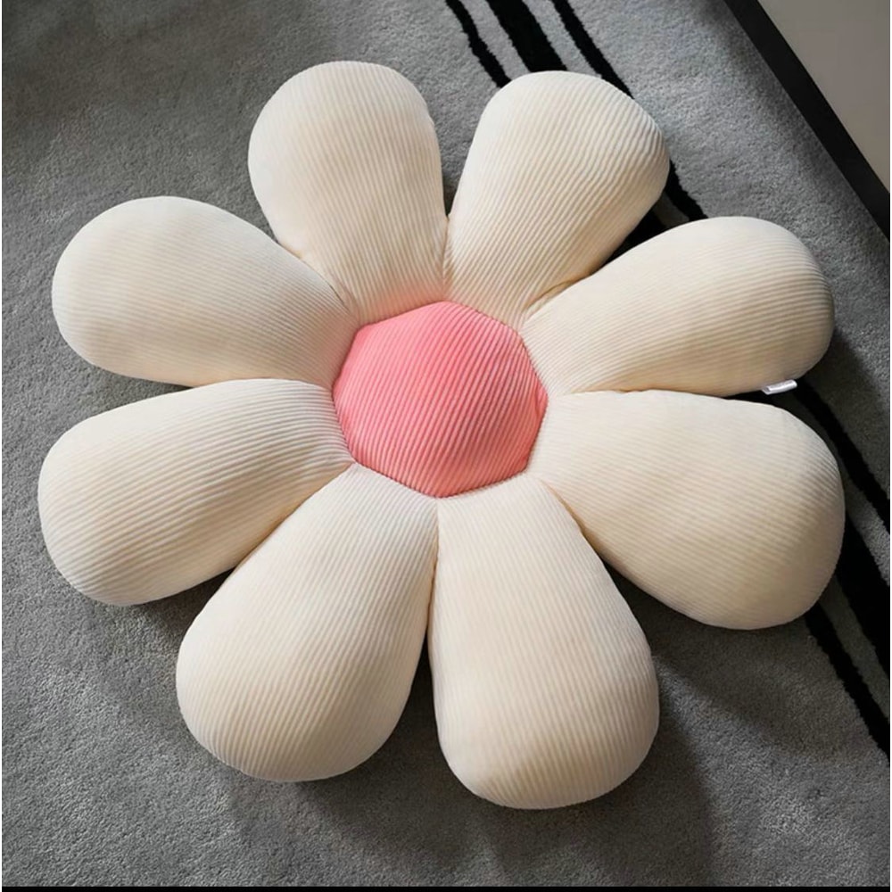 Six Petal Flower Cushion HighQuality Sunflower Pillow Pink Flower Bay Window Decor For Bedroom Seat 5