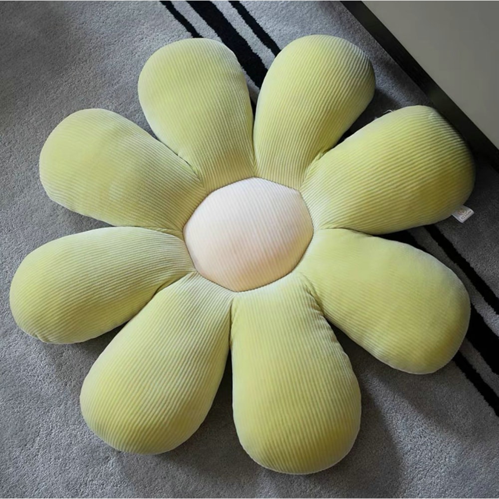 Six Petal Flower Cushion HighQuality Sunflower Pillow Pink Flower Bay Window Decor For Bedroom Seat 9