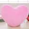 Comfortable PP Cotton Soft Heart Plush Pillow Red Pink Stuffed Heart Shape Decorative Pillow 5