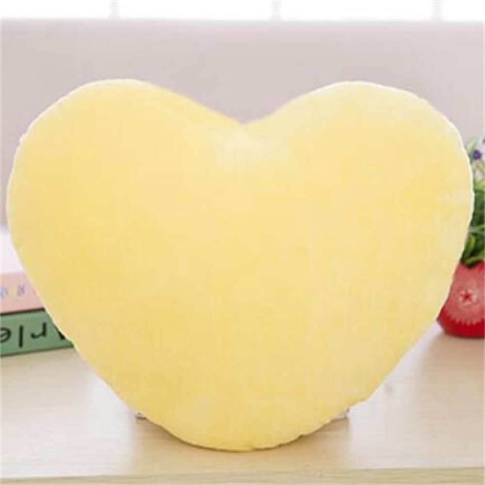 Comfortable PP Cotton Soft Heart Plush Pillow Red Pink Stuffed Heart Shape Decorative Pillow 6