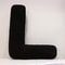 I Love U Soft Seat Cushion Black English Letters Plush Pillow For Back Support Sofa Chair Plushie D 17