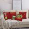 Red Merry Christmas Pillowcase Sofa Home Decor Cushion For Festive Vibes 2
