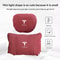 Tesla Interior Accessories Soft Neck Pillow For Car Headrest Neck Support Seat 4