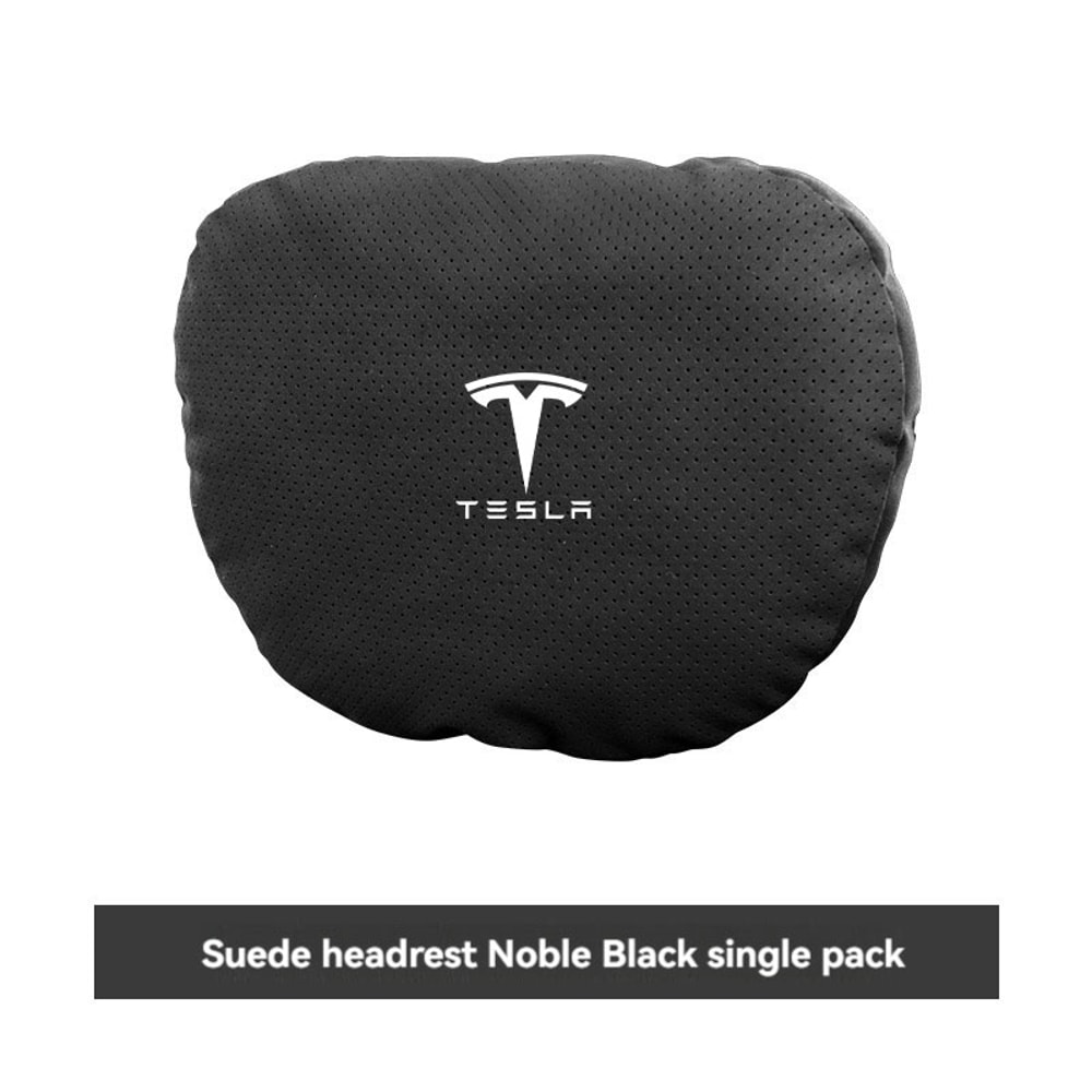 Tesla Interior Accessories Soft Neck Pillow For Car Headrest Neck Support Seat 7