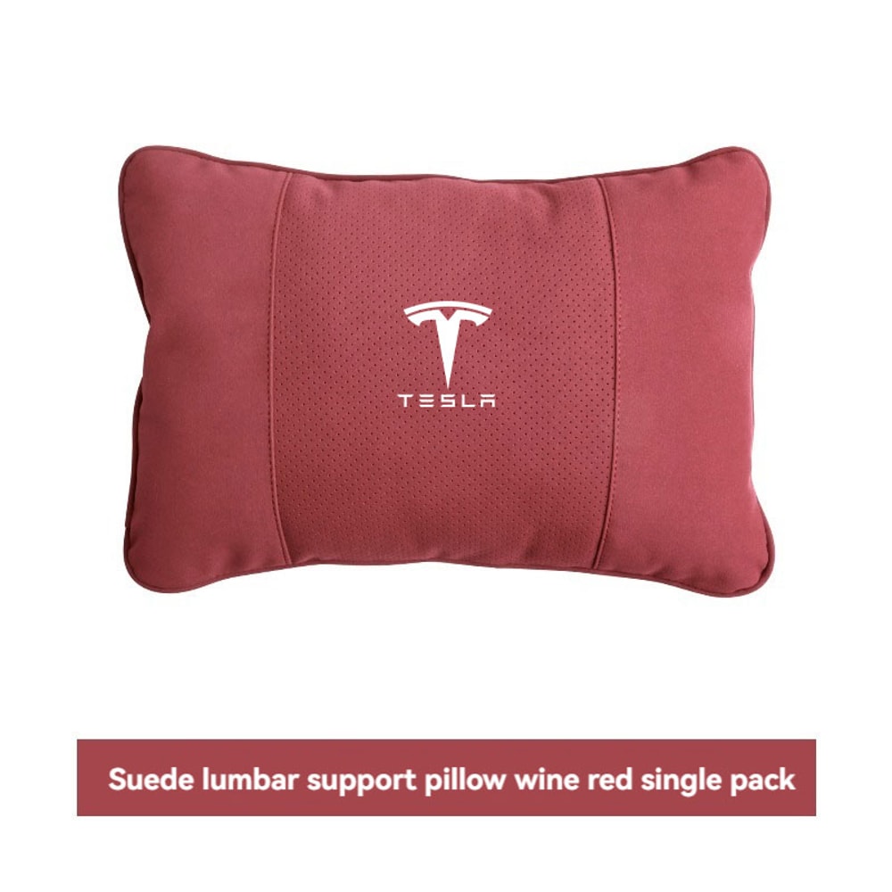 Tesla Interior Accessories Soft Neck Pillow For Car Headrest Neck Support Seat 9