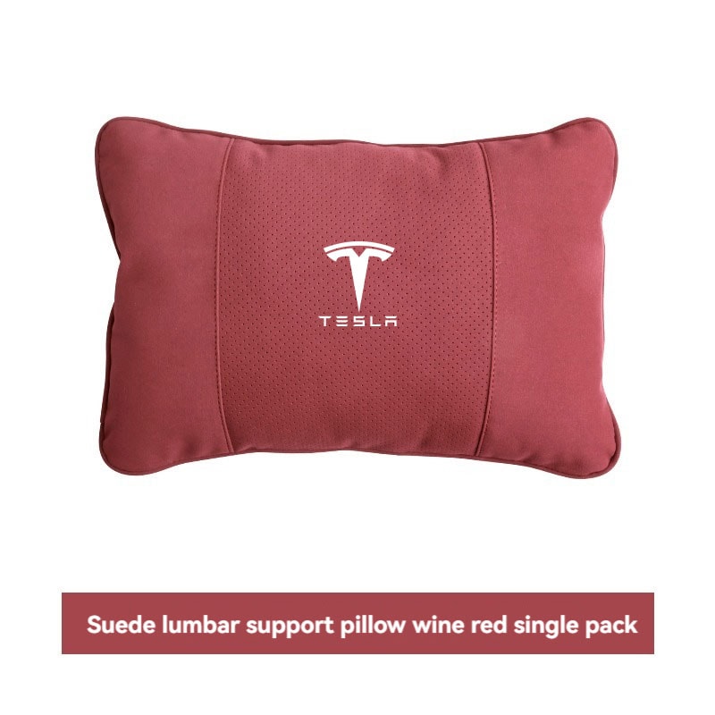 Tesla Interior Accessories Soft Neck Pillow For Car Headrest Neck Support Seat 9