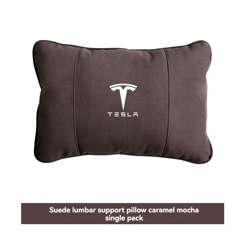 Tesla Interior Accessories Soft Neck Pillow For Car Headrest Neck Support Seat 11