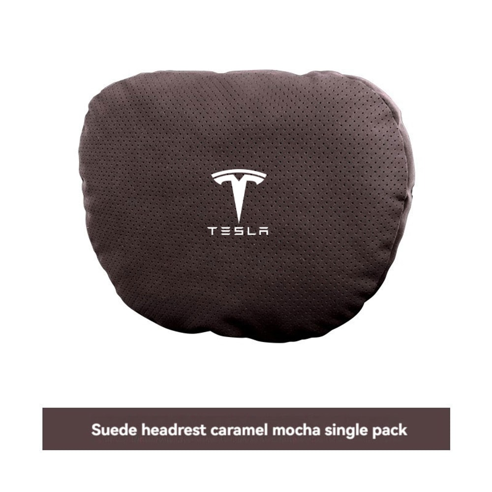 Tesla Interior Accessories Soft Neck Pillow For Car Headrest Neck Support Seat 12