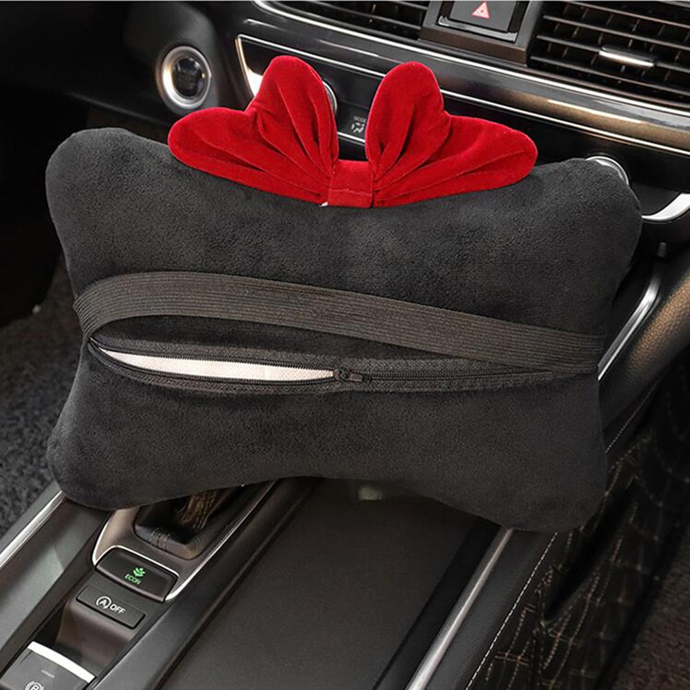 Universal Auto Car Neck Pillow Seat Headrest Support Seatbelt Cover For Women Car Accessories 2