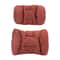 Suede Comfortable Neck Protection Pillow HighEnd Plush Car Headrest Soft Waist Cushion For Vehicle 0